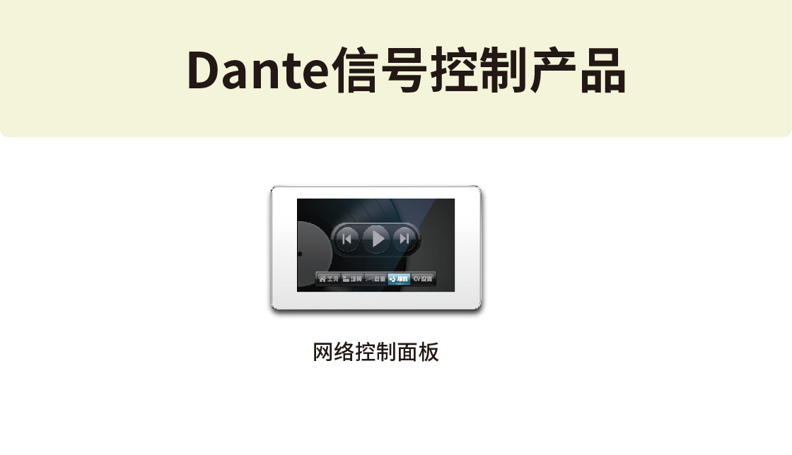 dante網(wǎng)絡(luò)傳輸模塊