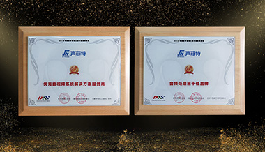 實力見證，聲菲特榮獲2019年度雙十佳品牌獎！